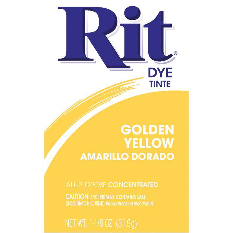 Rit Dye Powder Golden Yellow