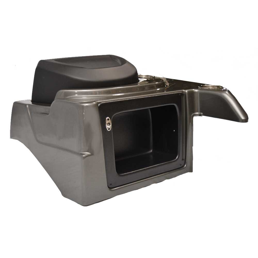 Tracker Boat Console Glove Box Panel | 36 x 33 x 19 Inch Silver