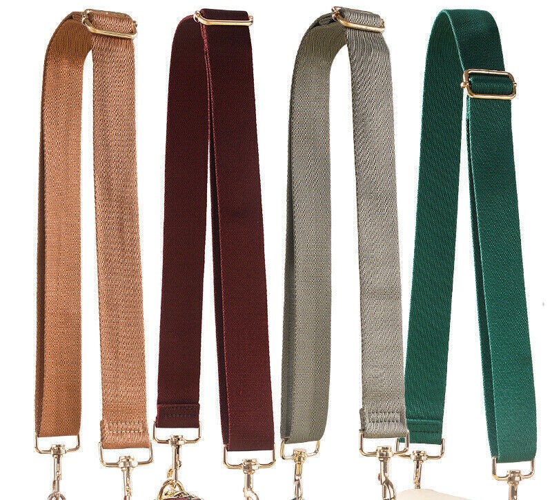 Crossbody Shoulder Handbag Replacement Canvas Bag Handle Adjustable Strap 3.8cm
