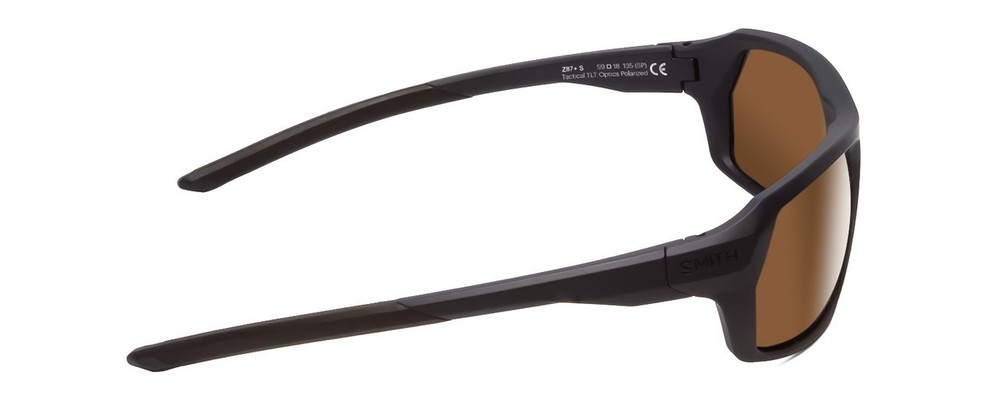 Smith Optics REBOUND ELITE Sunglasses Matte Deep Ink Frame POLARIZED Brown Lens