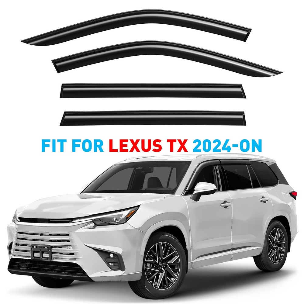 Rain Guards Vent Visors Shade for 2024-2026 Lexus TX