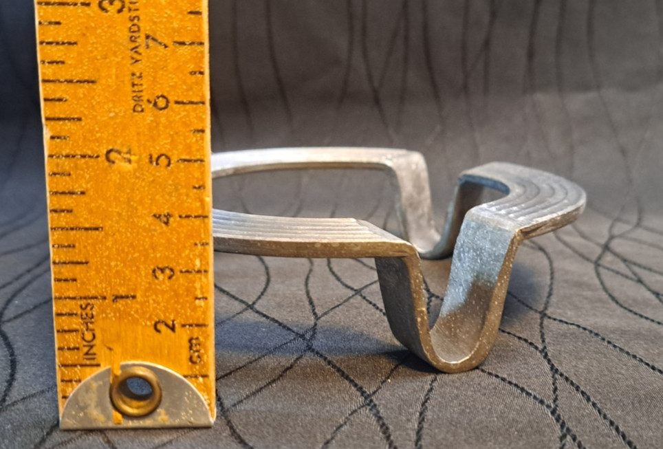 Vintage 1950 Aluminum Double Boiler Support Ring Insert Pot Holder Part