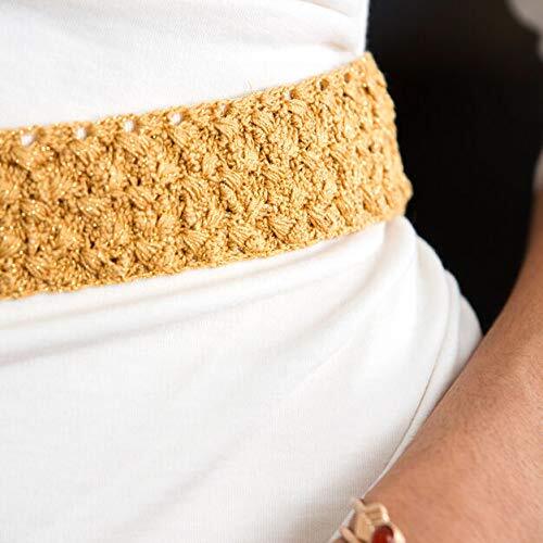 Metallic Crochet Thread 10 White/Silver