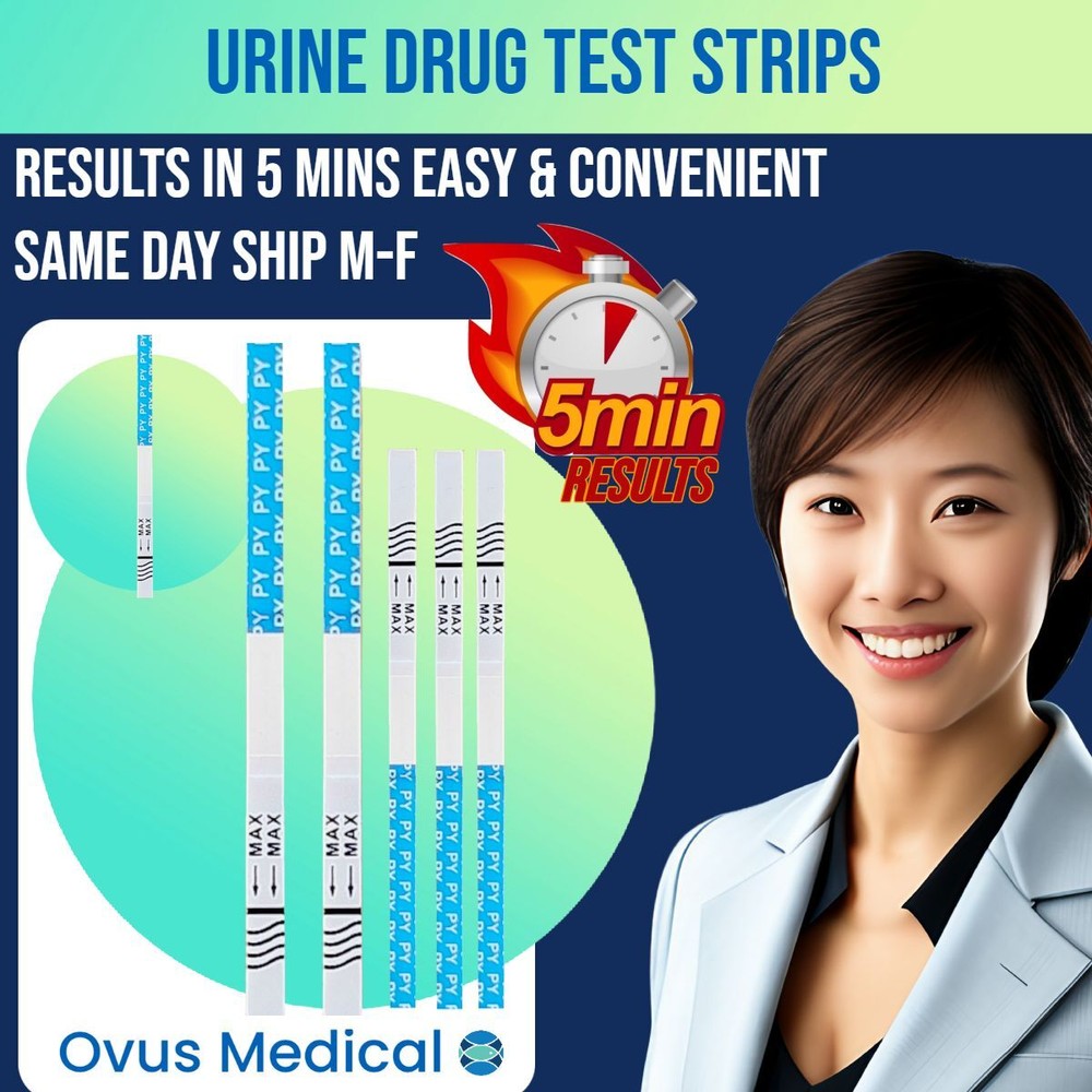 KRA (Mitragynine) Single Panel Urine Test Strips - 200Strips | Same Day Shipping