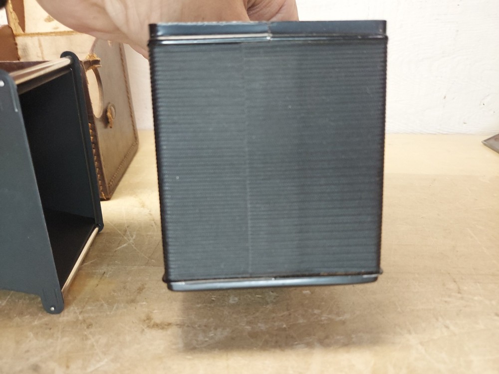 Vintage Bilora Box Camera With Leather Case