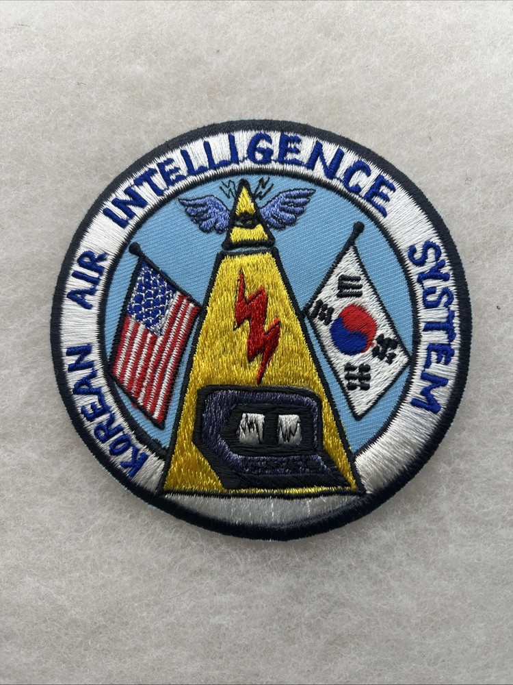 USAF Korean Air Intelligence System Patch Theater Made (KB