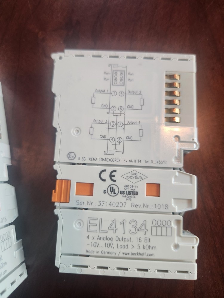 Beckhoff- EL 4134 | 4 Ch. Analog Output | Brand New- Unused
