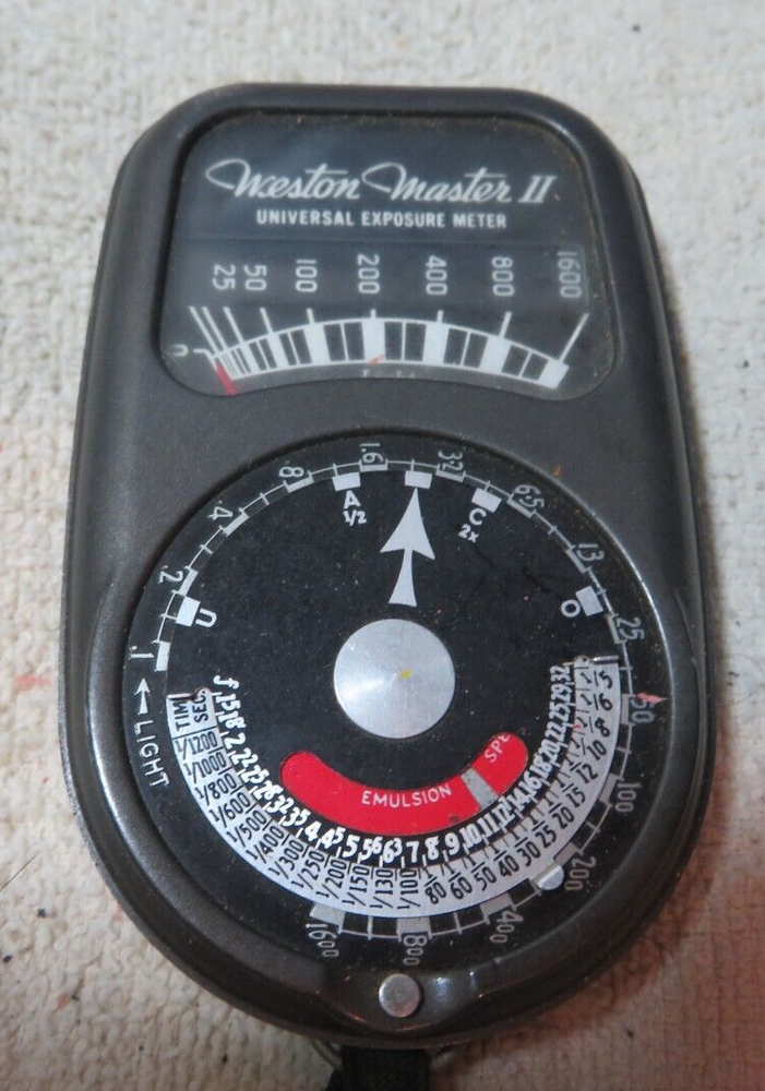Vintage Weston Master II Exposure Meter (Model 735)
