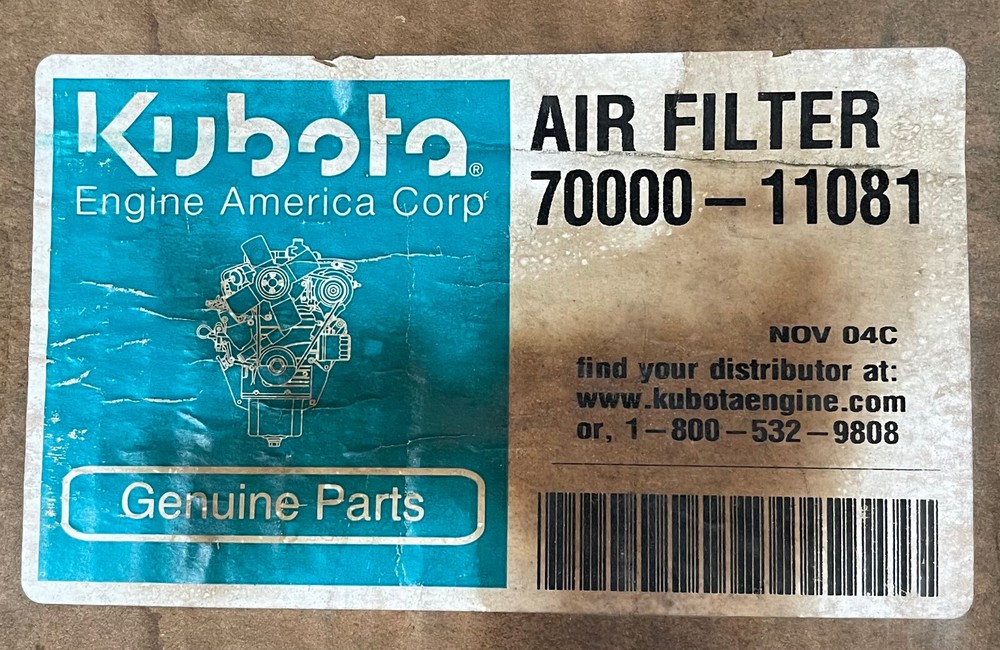 KUBOTA Air Filter 70000-11081