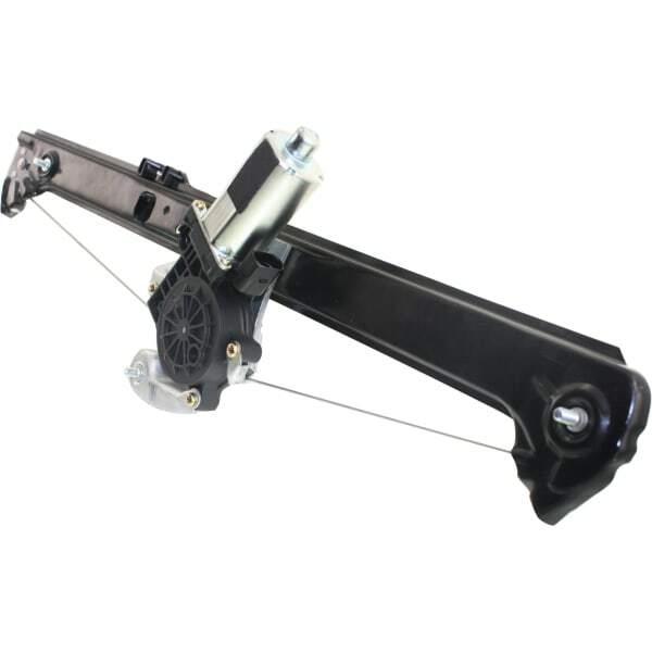 Rear, Driver Side Power Window Regulator, With Motor For 00-06 X5