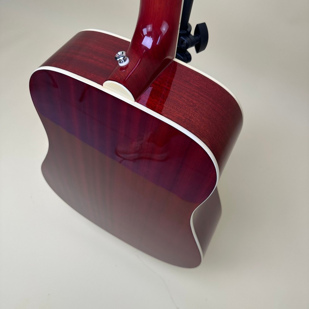 Hummingbird Pro model acoustic guitar/solid spruce surface, cherry /from US