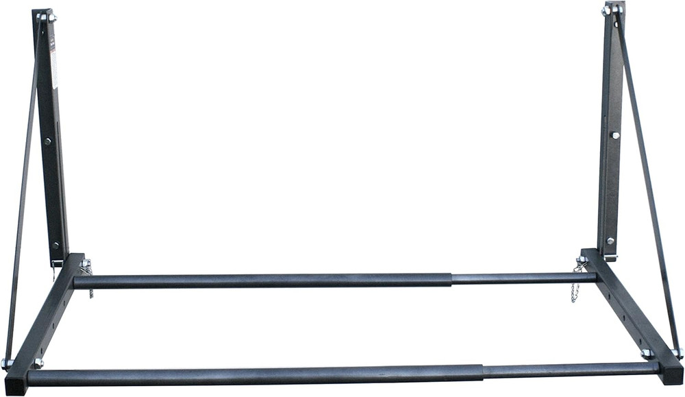 Adjustable Wall Mount Folding Tire Rack – 32 to 48 Inch Width – 300 Lb Capacity