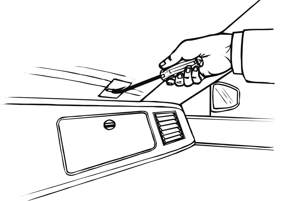 Lisle 52000 Razor Scraper Red – Blade Tool, 5-Inch