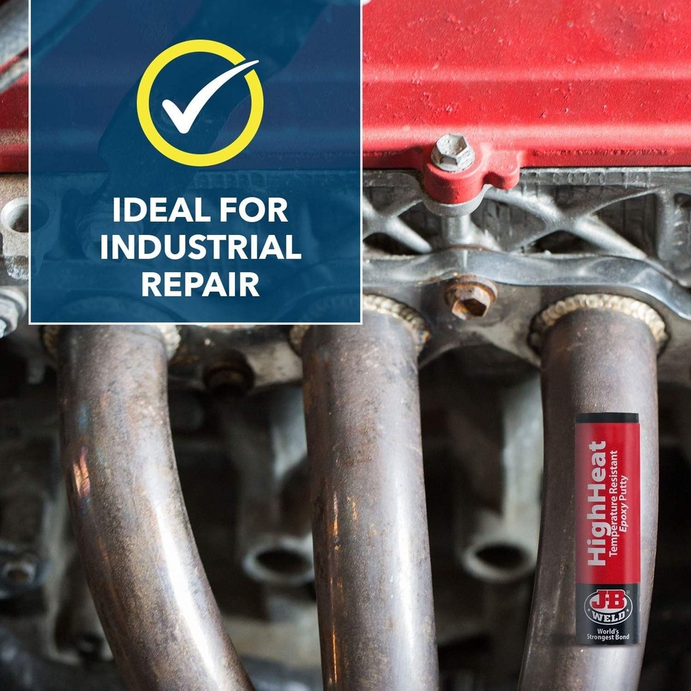 HighHeat 500 Degree Epoxy Putty Stick - 2 oz. , Grey