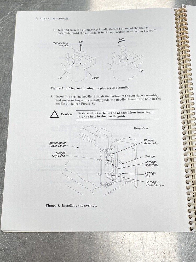 Perkin Elmer PE Auto System XL GC Gas Chromatography - Manual / Users Guide