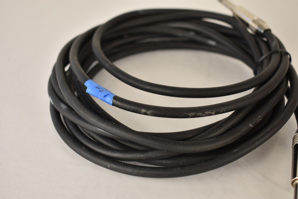 5m Instrument Patch Cable Mono Jack 1/4" TS