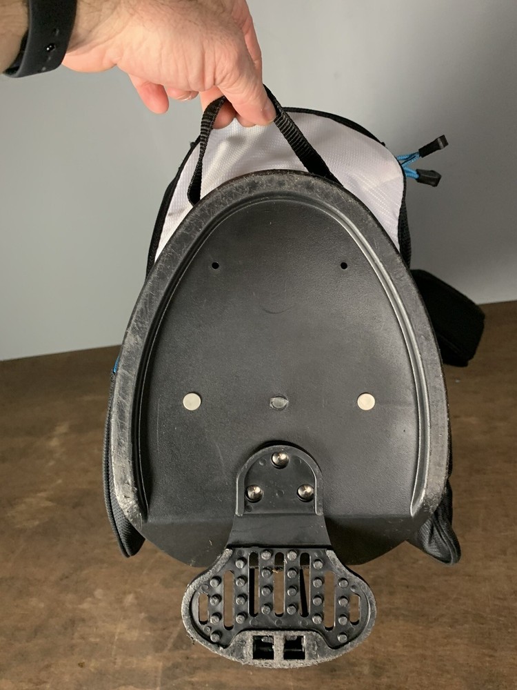 STRATA CALLAWAY 6 WAY BLACK BLUE STAND GOLF BAG