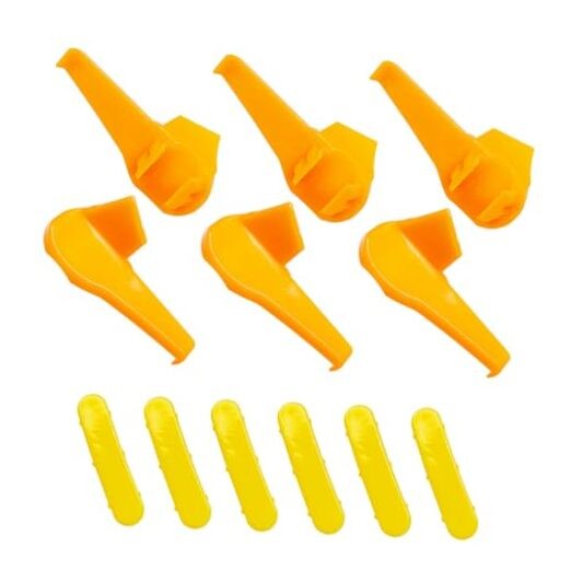 12PCS Car Tire Changer Plastic Insert, Wheel Side Protector Front & Rear