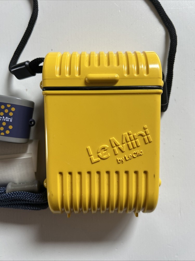 Le Clic Camera Le Mini Yellow Plastic