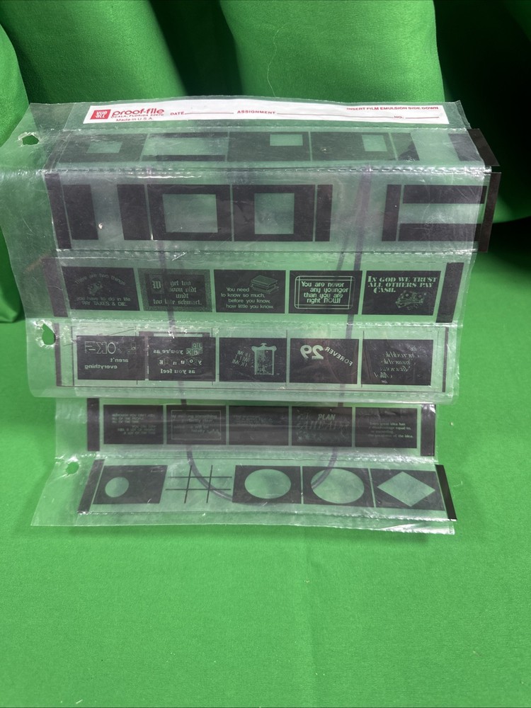 Darkroom Print Developing Frames Borders negatives