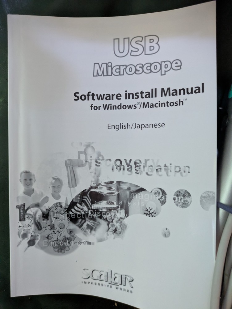 Scalar ProScope Digital USB Microscope M2 Model: UM02-SUZ-01 Barely Used