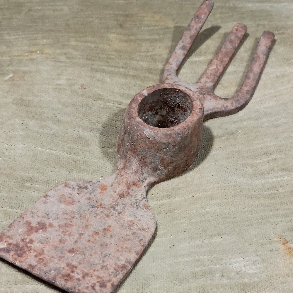 Vintage Mattock Cultivator Head