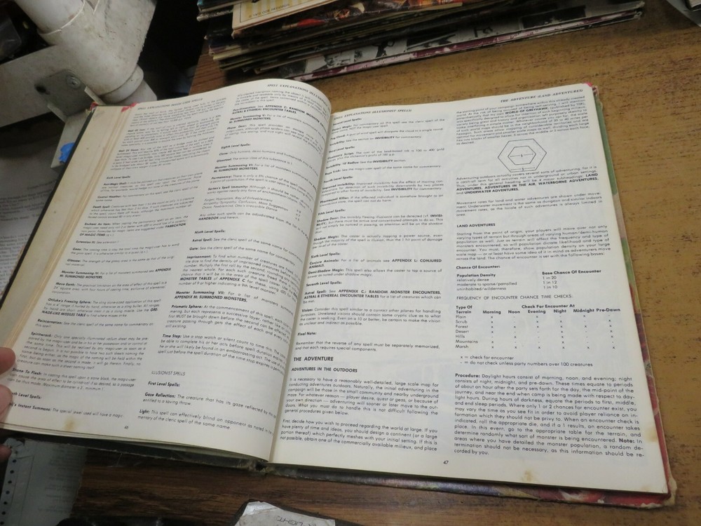 Advanced Dungeons & Dragons DUNGEON MASTERS GUIDE 1979 HC