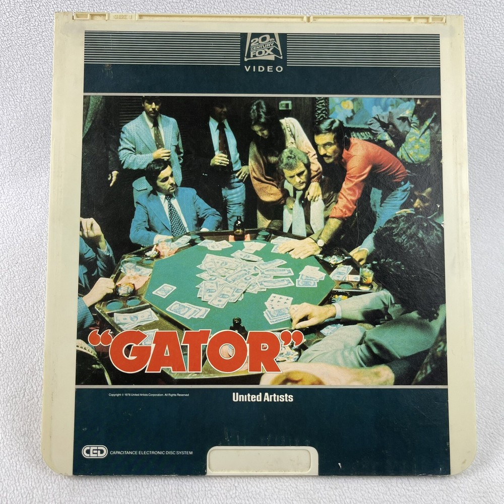 Gator (CED Video Disc) Good