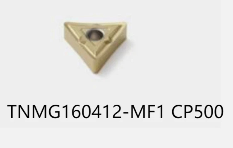 10 PCS  ORIGINAL  INSERTS      TNMG160412-MF1 CP500