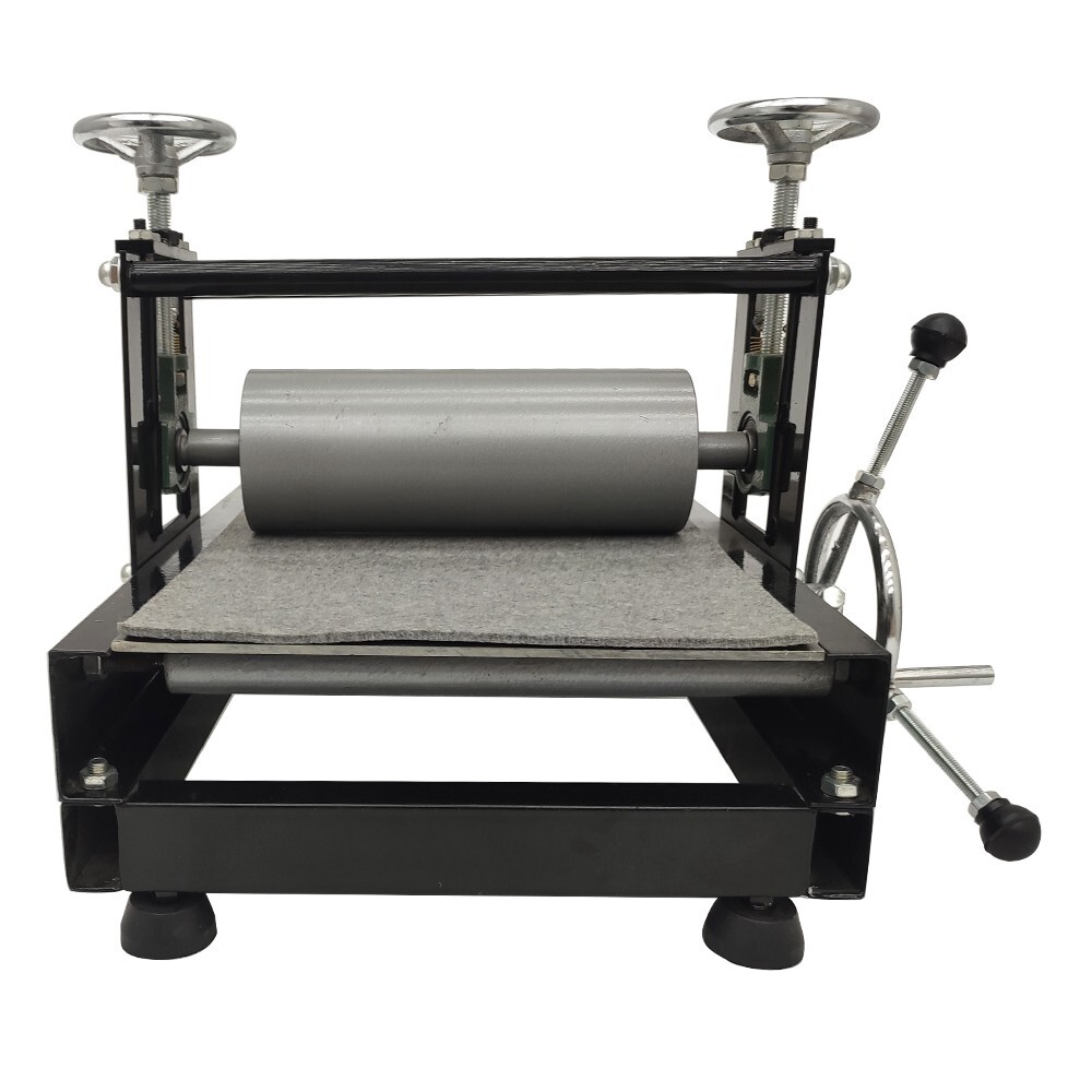 Intbuying Slab Roller Printmaking Machine Portable Tabletop 50*30cm