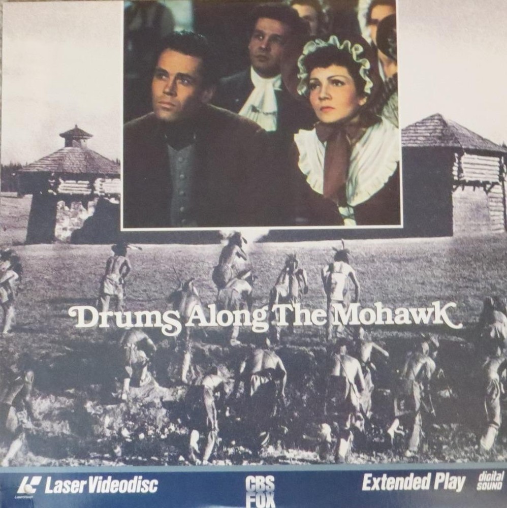 DRUMS ALONG THE MOHAWK  LASERDISC