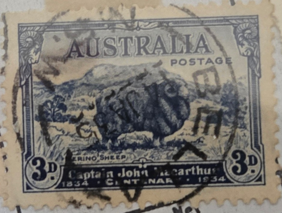 Stamp Australia 1934-36 #148 used