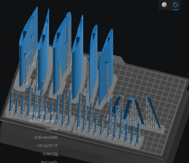 Handley Page HP.42W 3D data set for 1/72 scale