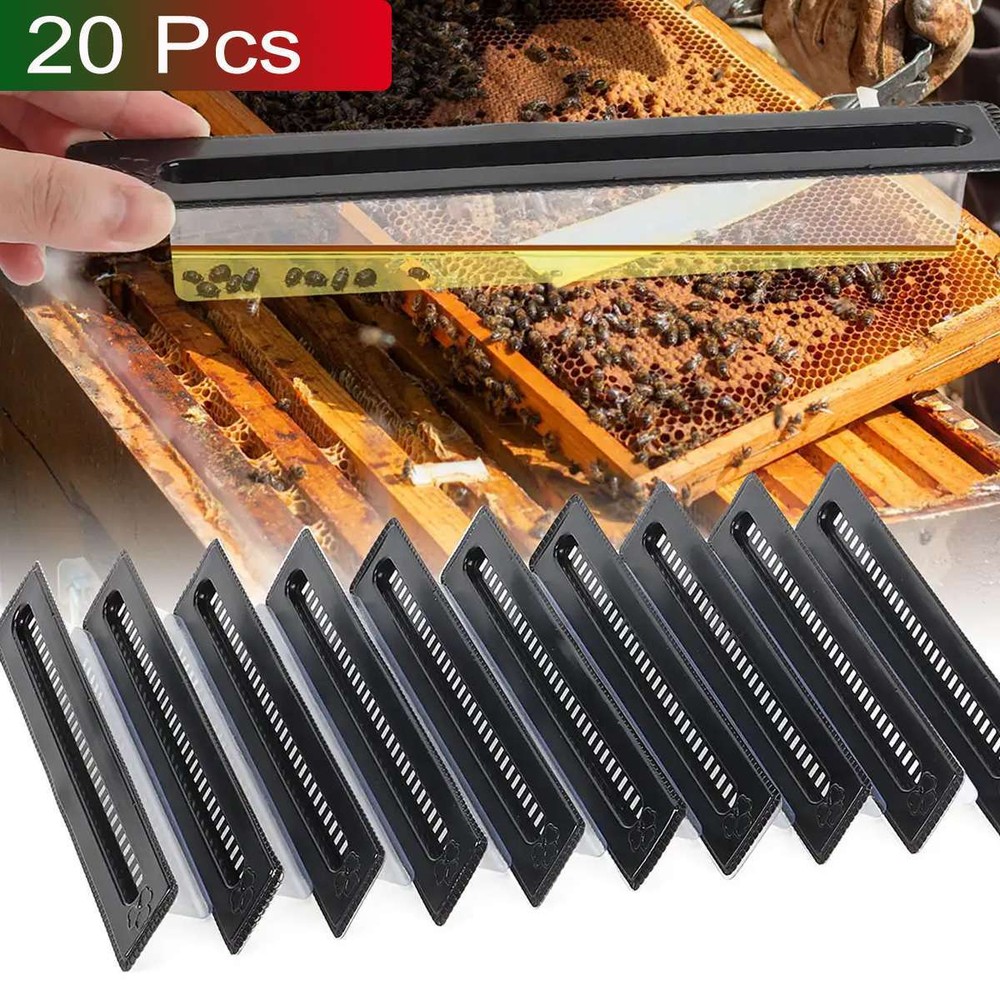 20Pcs Plastic Small Bee Hive Beetle Blaster Beehive Beetle Trap Beekeeping Tools