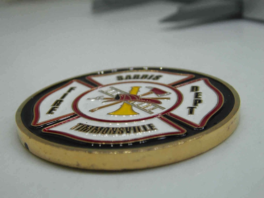SARDIS TIMMONSVILLE FIRE DEPT CHALLENGE COIN