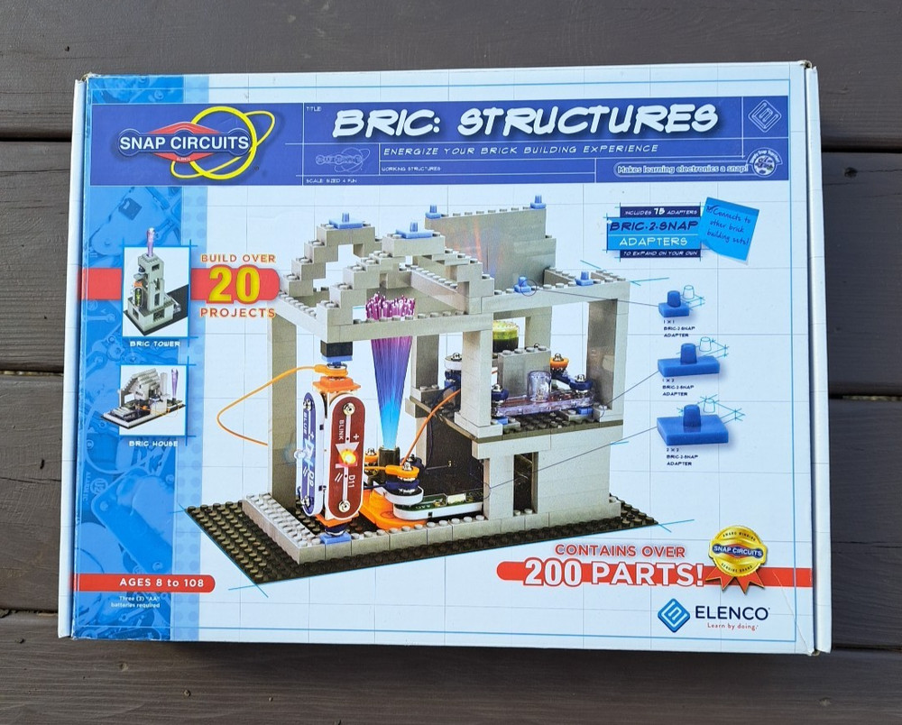 Elenco SC- BRIC 1 Snap Circuits Bric: Structures Kit