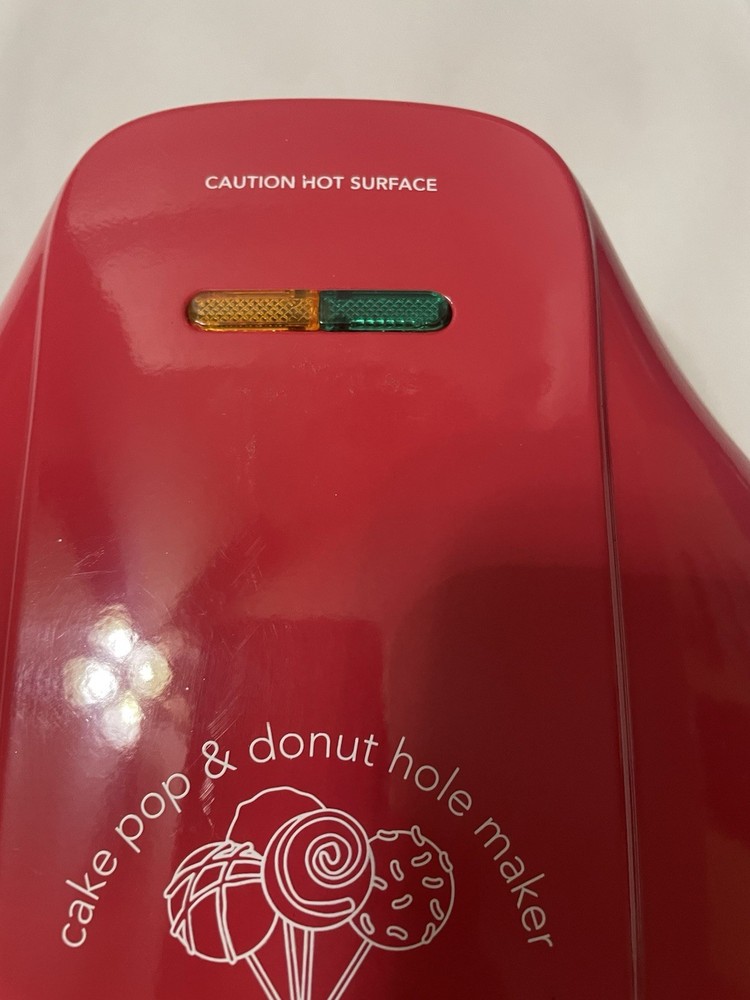 Sensio Cake Pop & Donut Hole / Red / Tested Works