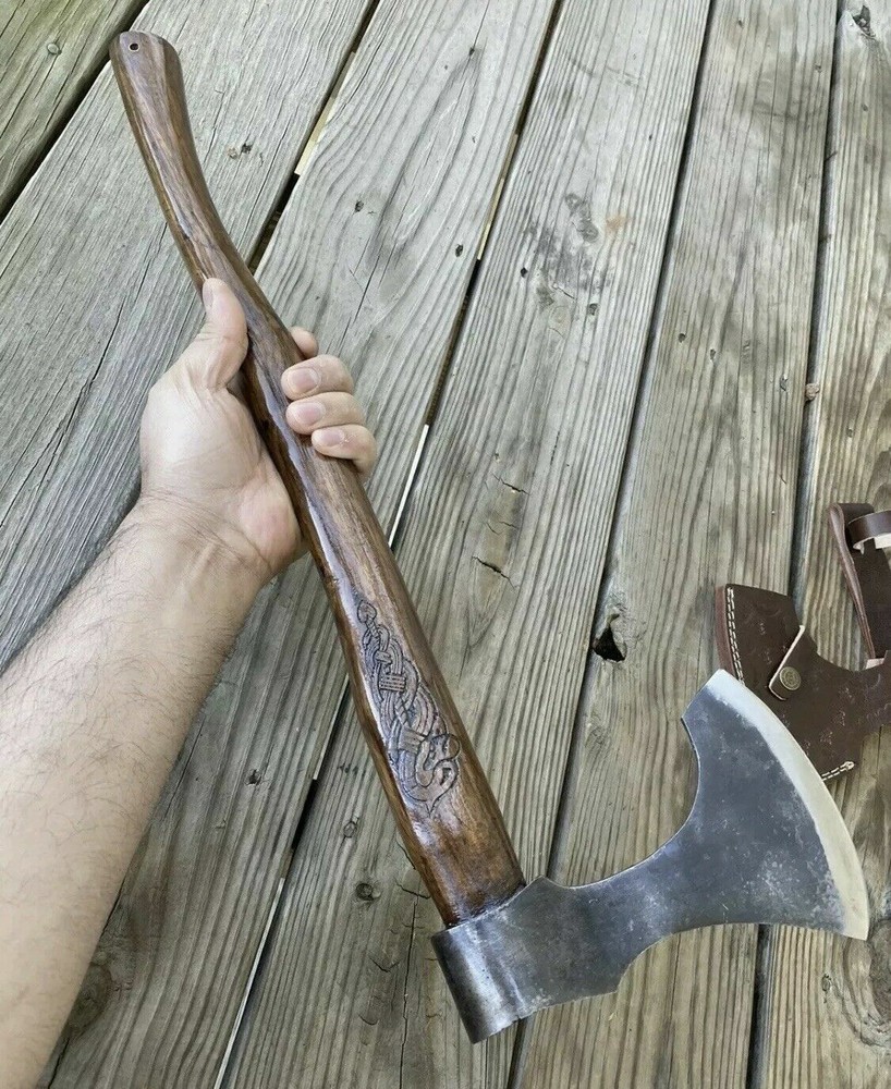 CUSTOM Handmade High Carbon Steel TOMAHAWK , HATCHET, AXE , INTEGRAL