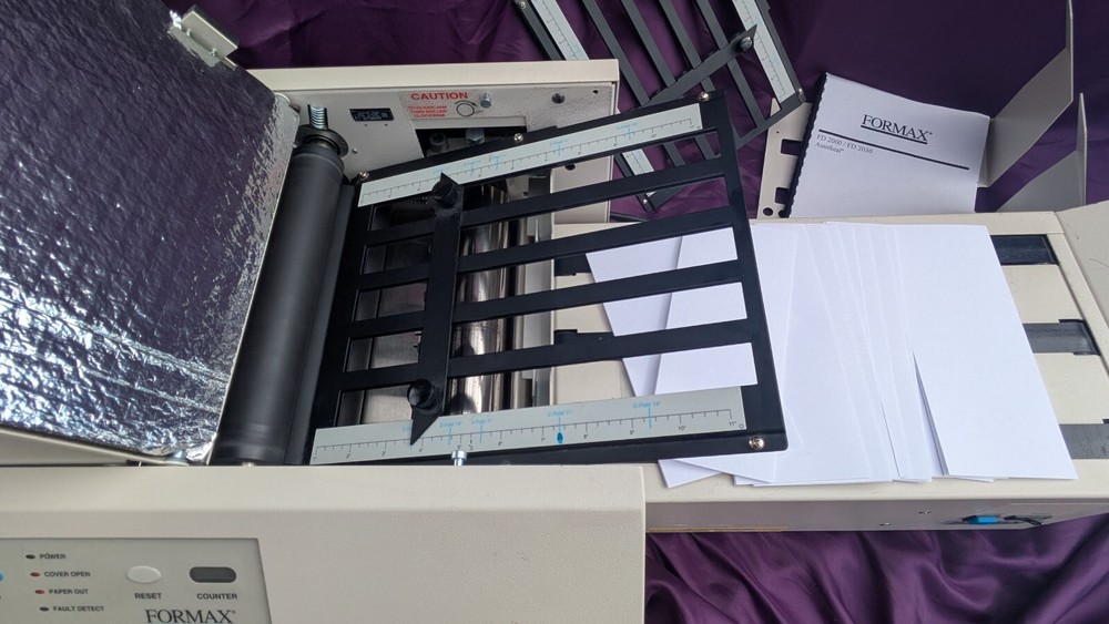 FORMAX FD2000 AutoSeal Folder Sealer with FD200030 Conveyor ~ See Video