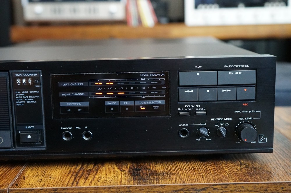 Luxman K-110 Stereo Cassette Deck - Excellent - Working