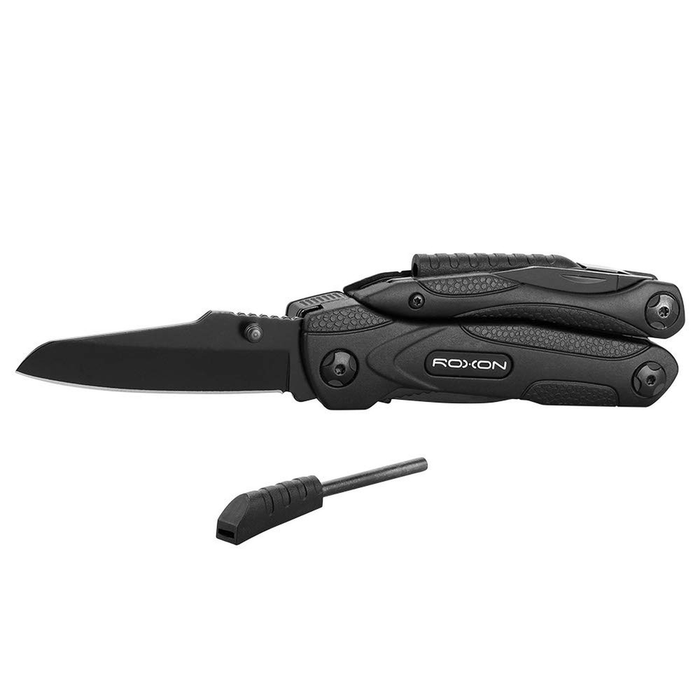 Roxon CM1349 SPARK Multitool Plier, 14-in-1 Multitools Folding Plier, Multipu...