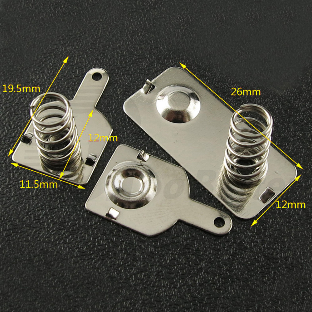 Terminal Spring Solder Tab Set for AA Battery Holder Compartment Handset Remote