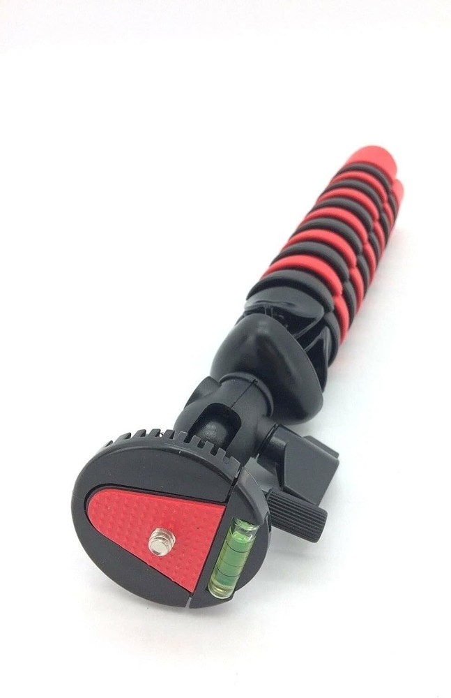 8" Inch Flexible Camera Tripod with Quick Release Plate + Tripod Phone Holder
