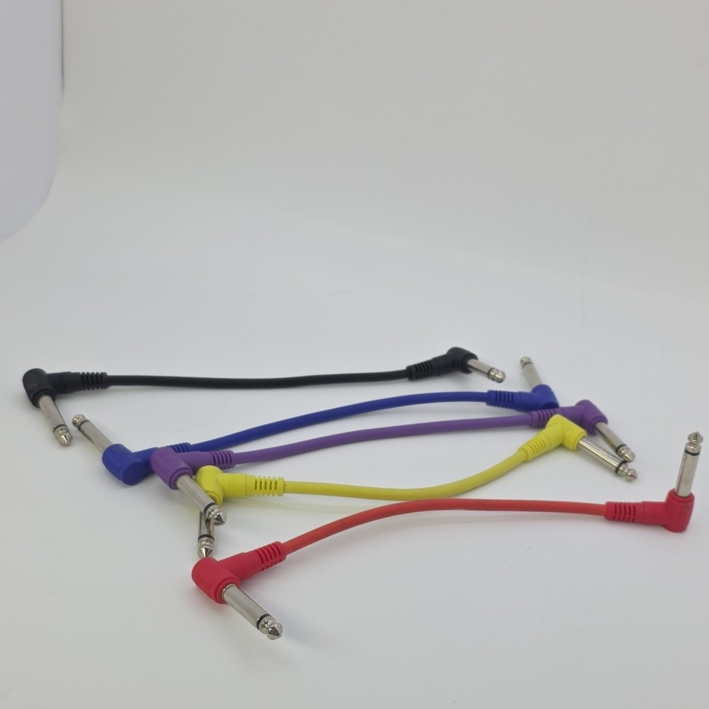 Guitar Effects Pedal Patch Cables and Power Cables Assorted Set