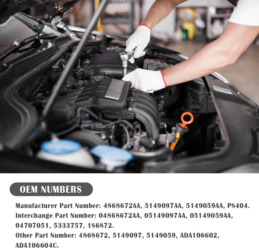 PS404 Engine Oil Pressure Switch Replacement Black