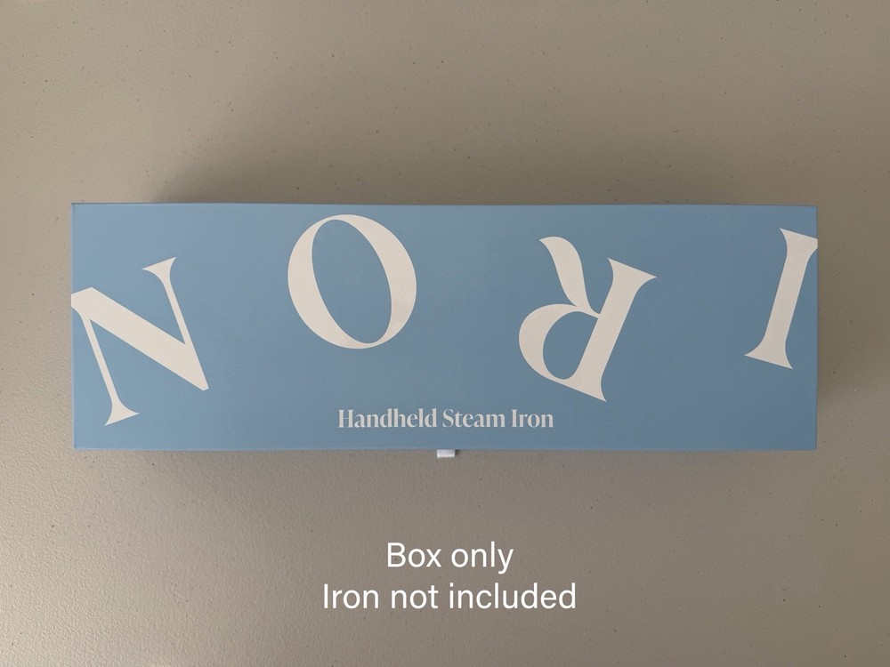 Nori Press Handheld Steam Iron EMPTY BOX ONLY