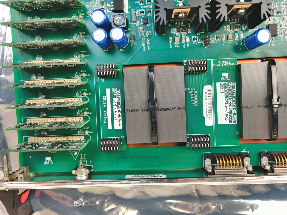 Waters Xevo G2 QTof Controller PCB 4213202DC w 4213211DC Widing PCB Working