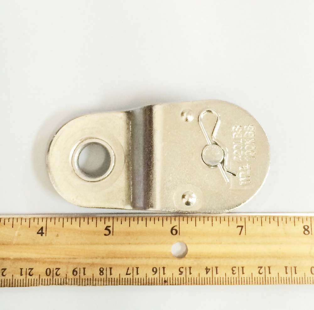 3/8" Heavy Duty Single Wheel Rigging Lifting Rope Pulley