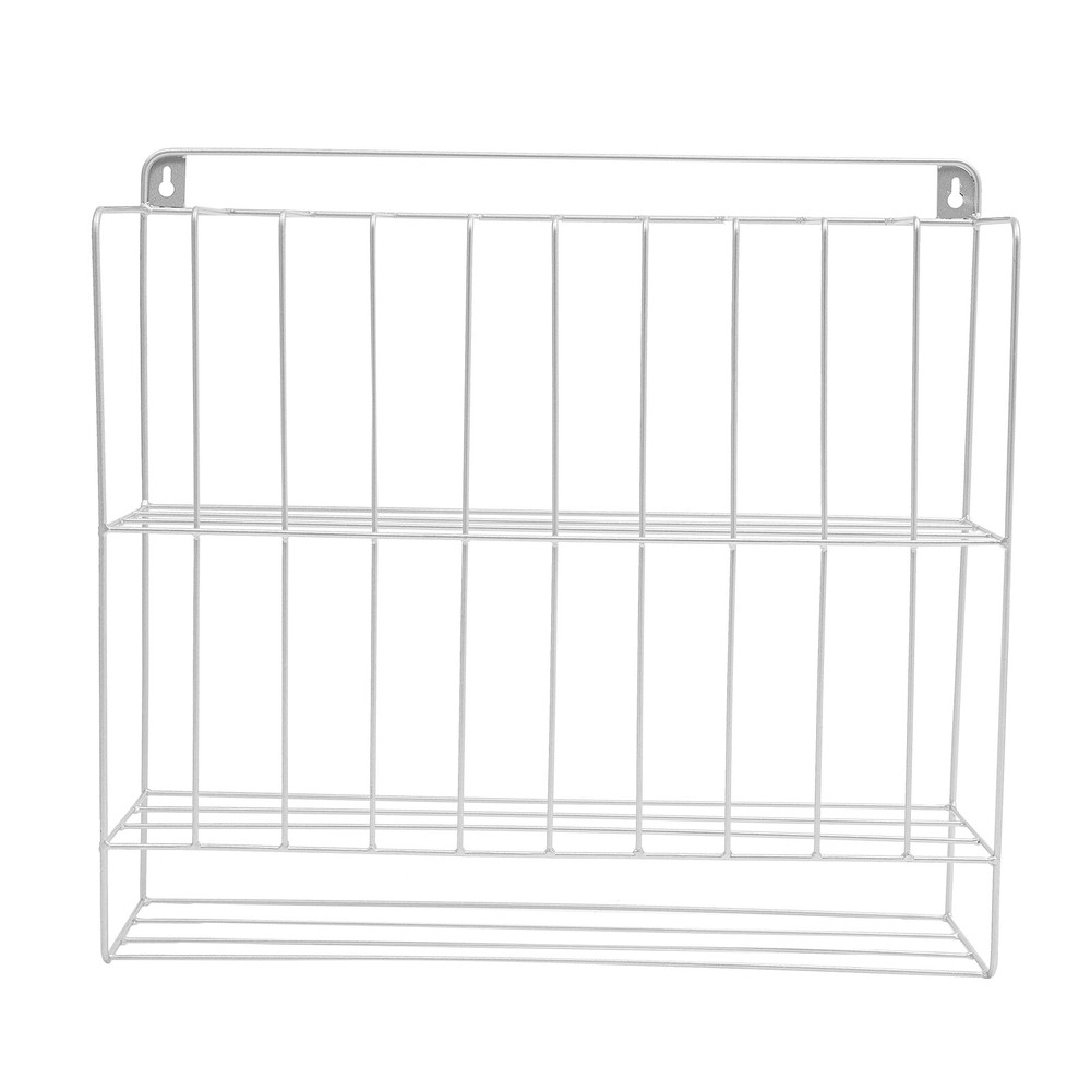 Wall Mounted Hair Dye Storage Rack - Durable Iron Organizer for Salons