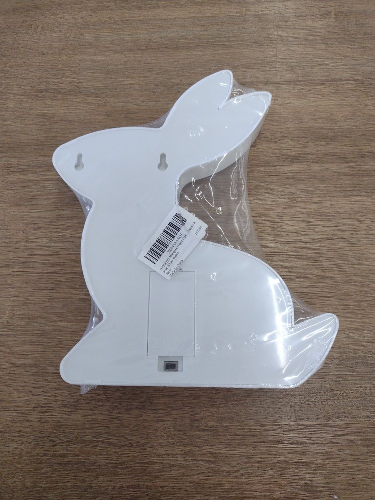 Led Rabbit Statue Night Light, Battery Operated